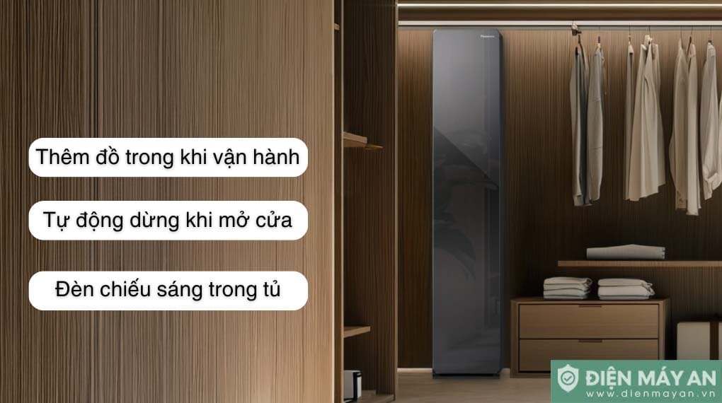 Tủ chăm sóc quần áo thông minh Panasonic 3 móc HCC-R340ARXV